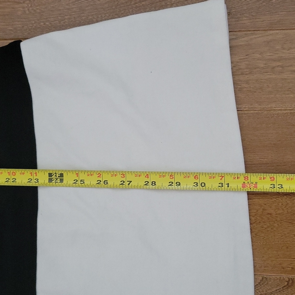 Bar III Black and White Colorblock Sleeveless Sheath‎ Mini Dress Medium - Picture 4 of 5